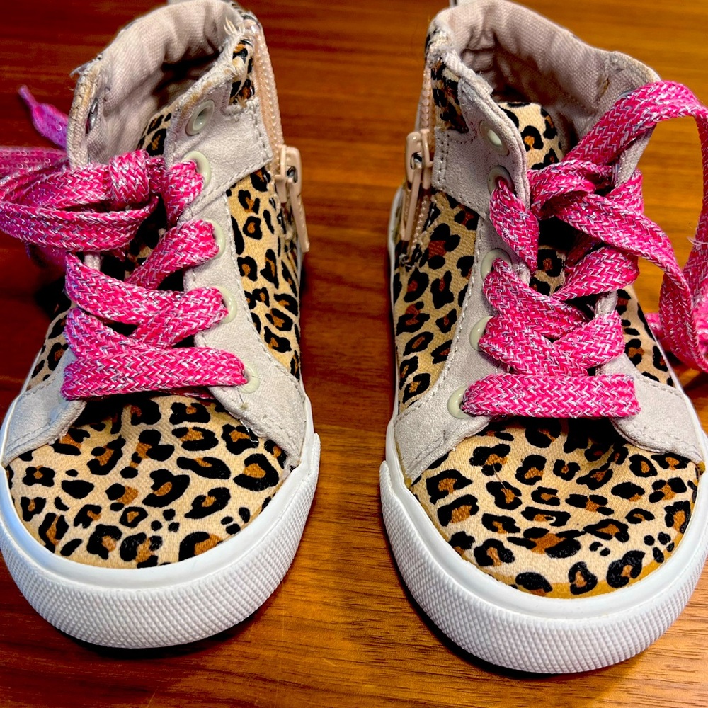 Kids Leopard Print GAP shoes